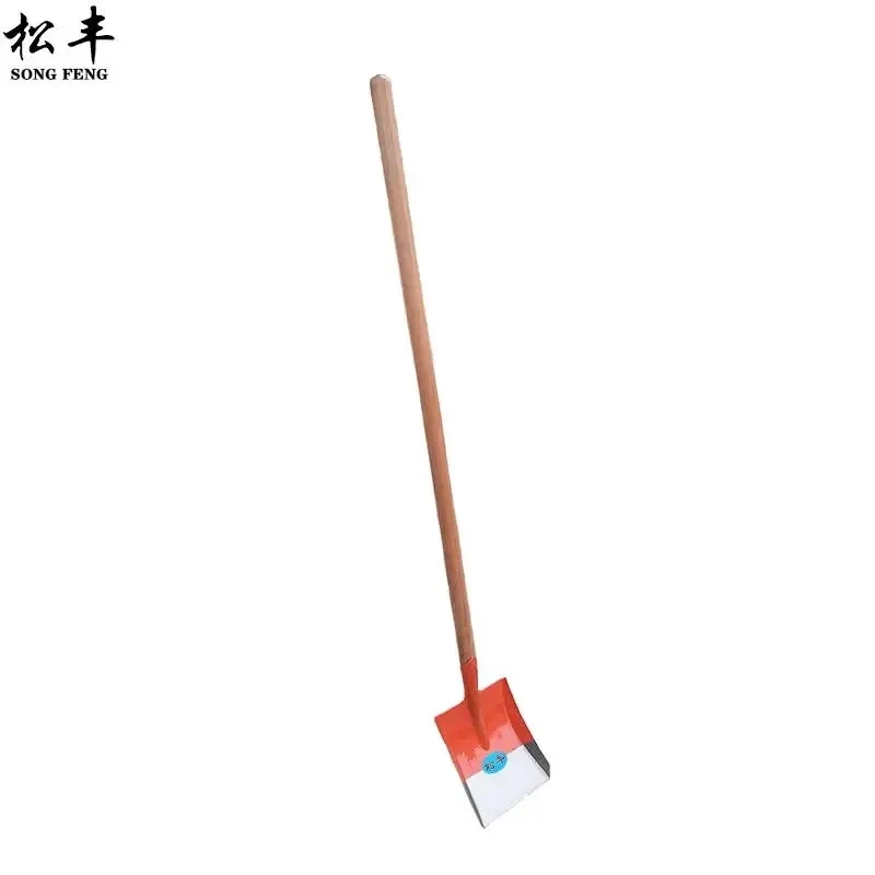 松丰(SONG FENG)加厚锰钢淬火煤铲小方锹小铁锨平板锹平板锨锅炉铲19cm*144cm把高清大图