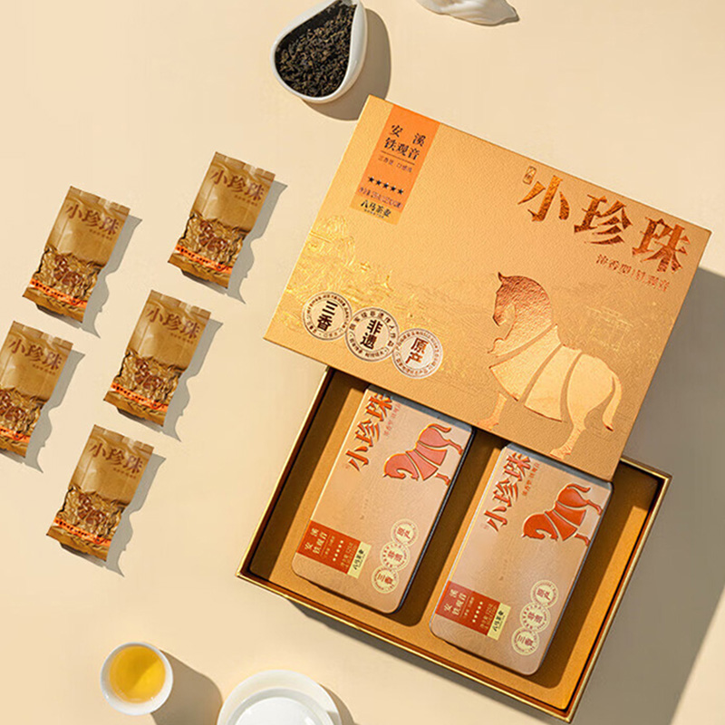 八马茶业铁观音250g特色三香自然好茶小珍珠系列AA2228高清大图