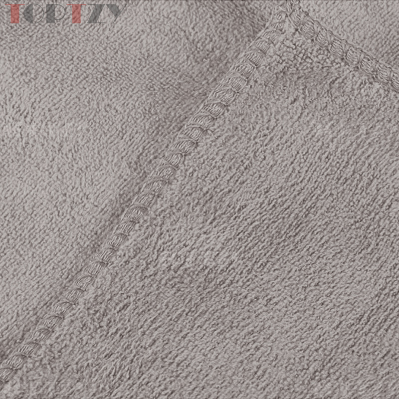 toptzy TZ5071514 洗车毛巾清洁抹布 600*1800 灰色 1个装高清大图