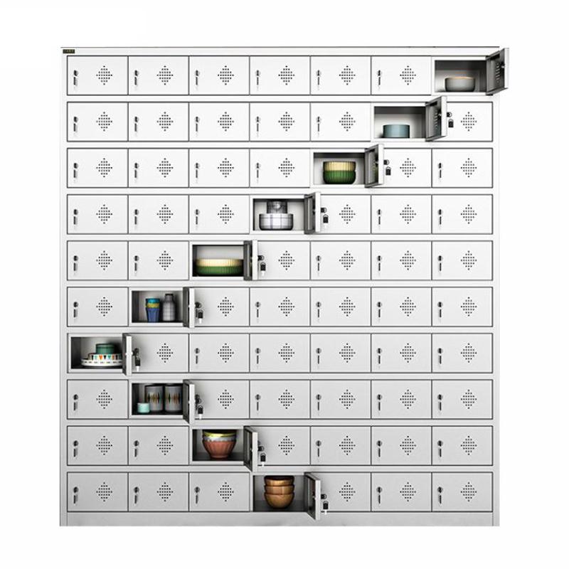 豫众诺 不锈钢碗柜 70门 个高清大图