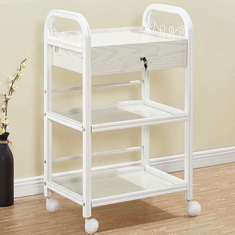 车小推车闪电客多功能欧式特价清仓院带抽屉推车置物架透明折弯抽屉加