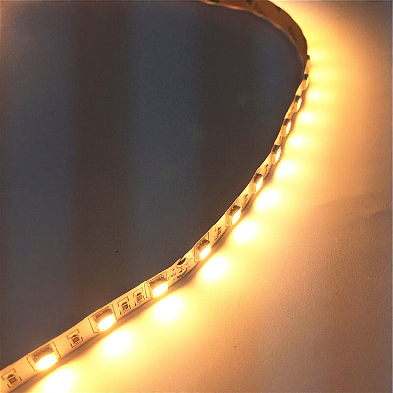 12V24V灯带3000K灯条暖光12V3000K灯带LED暖黄光超高亮智能家居24V套管防雨暖光波迷娜BOMINA高清大图