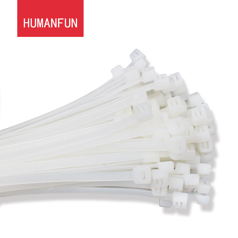 HUMANFUN HN-03W-250 3.6mm*150mm线缆扎带250条/包 白色(单位:包)