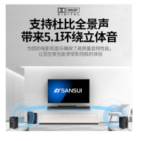 山水（SANSUI） 95E家庭影院音响套装 电视音响回音壁 家用电视音箱 客厅蓝牙无线环绕影院