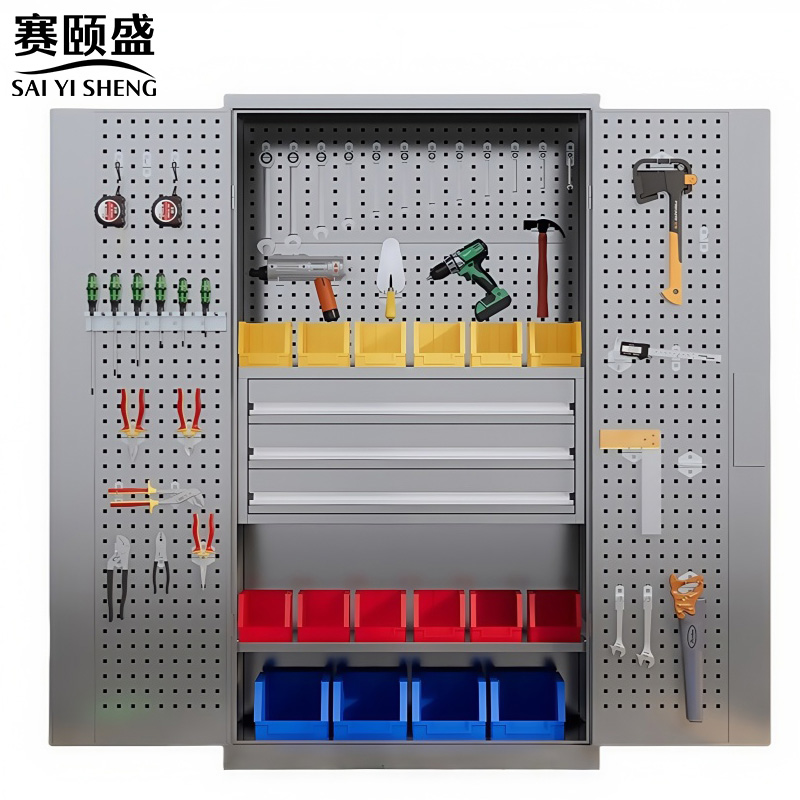 赛颐盛不锈钢工具柜 不锈钢工具柜三抽1000*500*1800mm台
