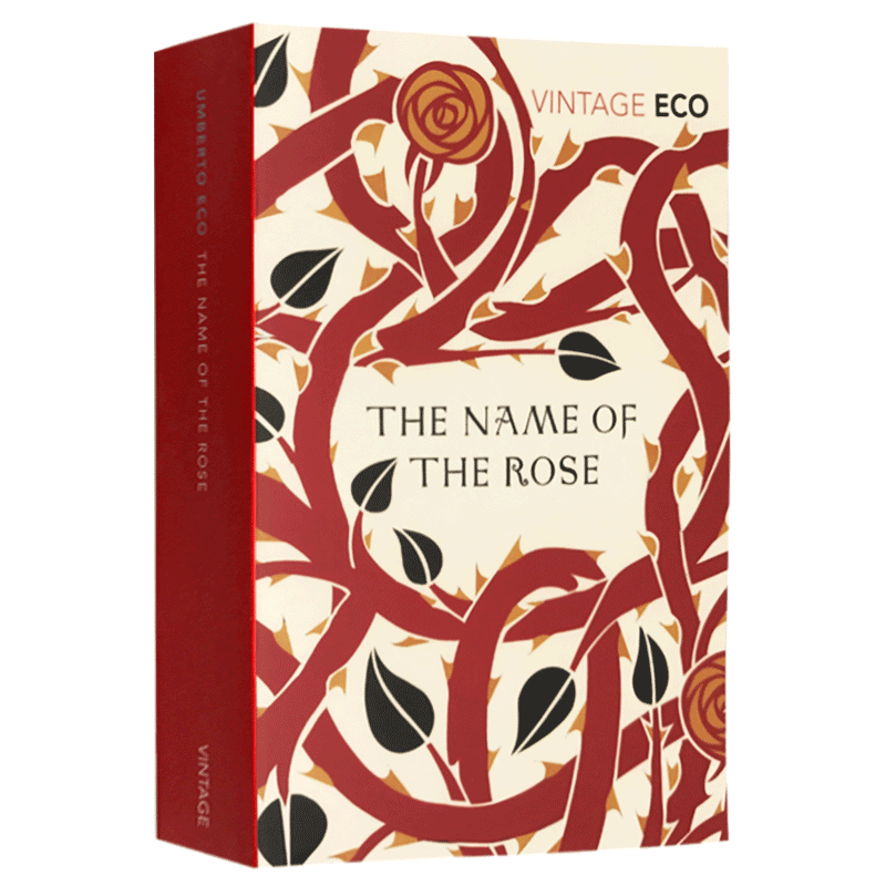 [正版] 玫瑰的名字 英文原版 The Name Of The Rose 玫瑰之名 英文版电影原著小说 翁贝托埃科成名高清大图