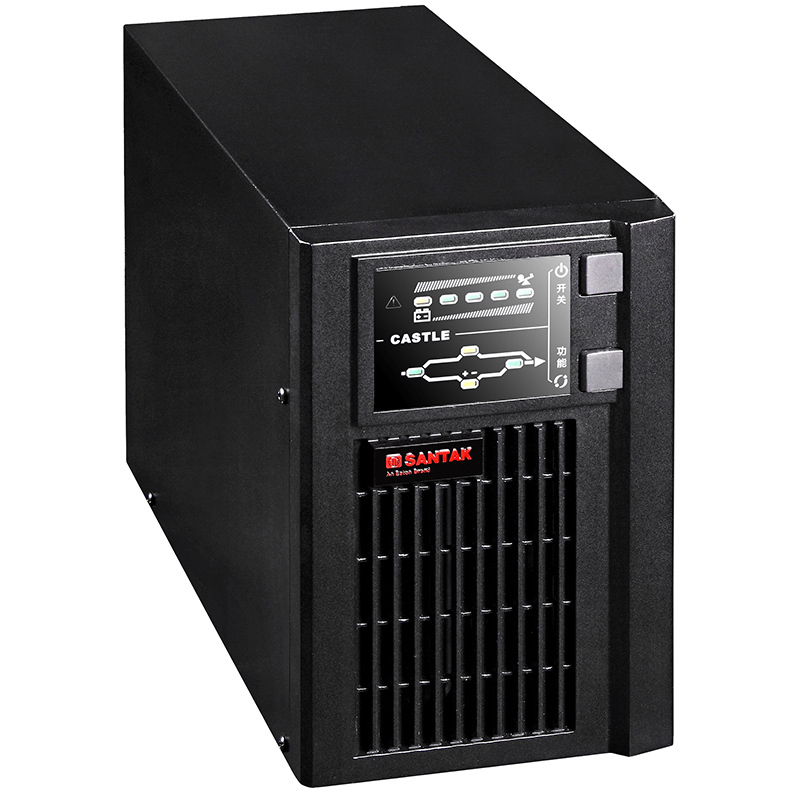 山特(SANTAK)UPS不间断电源C1KS在线式1000VA/800W主机+山特电池 长延时12小时