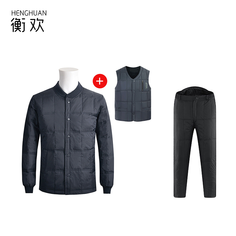 衡欢(HENGHUAN)羽绒服套装 各号 RZ-MJ07/套(三件套:外套+内胆+裤子）高清大图