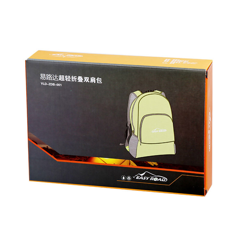 易路达防水超轻折叠双肩包(粉)YLD-ZDB-001