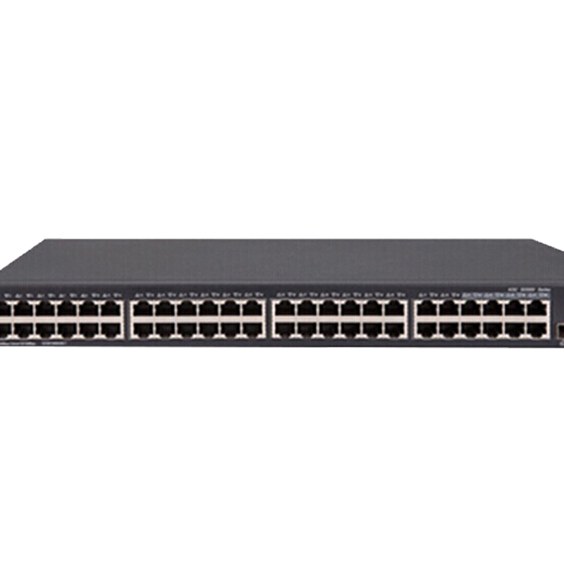 华三(H3C)S5500V2-54S-EI 48口千兆三层网管企业级网络核心交换机 万兆上行