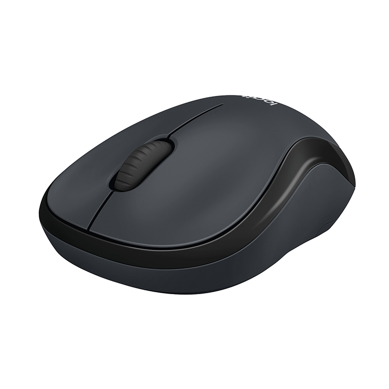 罗技(Logitech)M220无线静音鼠标光电USB家用商务办公台式机笔记本电脑 黑色