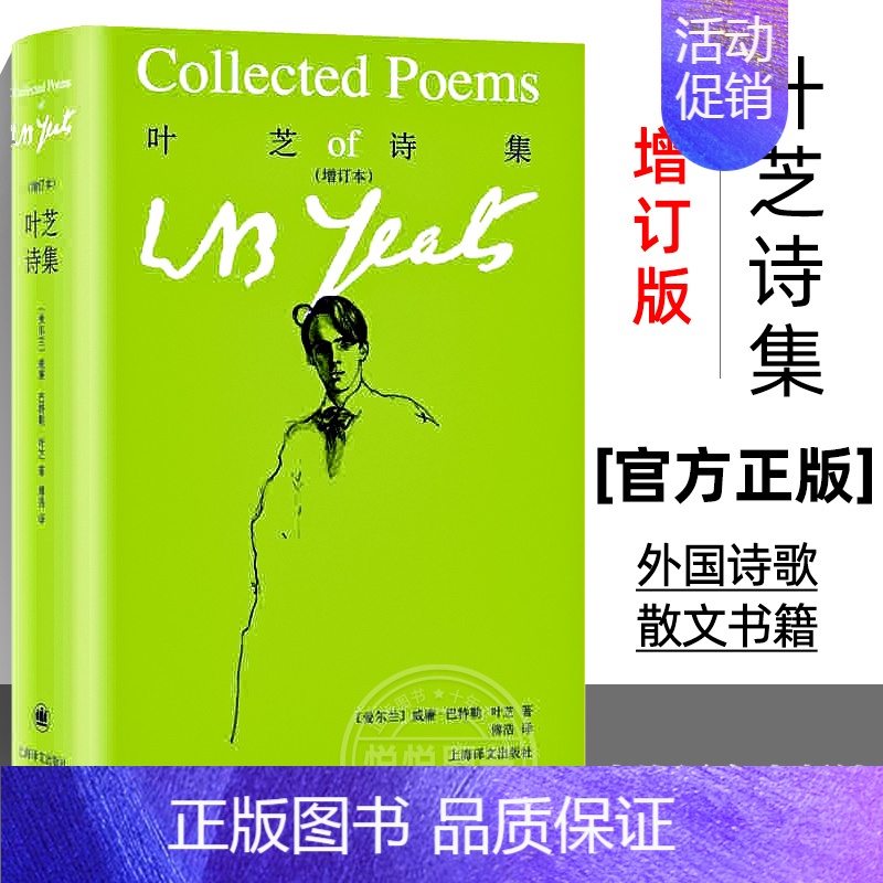 [正版]叶芝诗集(增订版) 威廉巴特勒叶芝 爱尔兰 献给爱人名诗当你老了 叶芝诗集译本结集 外国诗歌散文书籍 外国诗歌高清大图