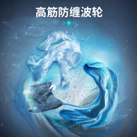 威力7公斤kg家用大容量半自动洗衣机双缸操作简单旋钮控制优质双电机动力十足洗脱分离 XPB70-7082S