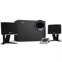 漫步者（EDIFIER） R201T北美 2.1声道 多媒体音箱 音响 电脑音箱 黑色