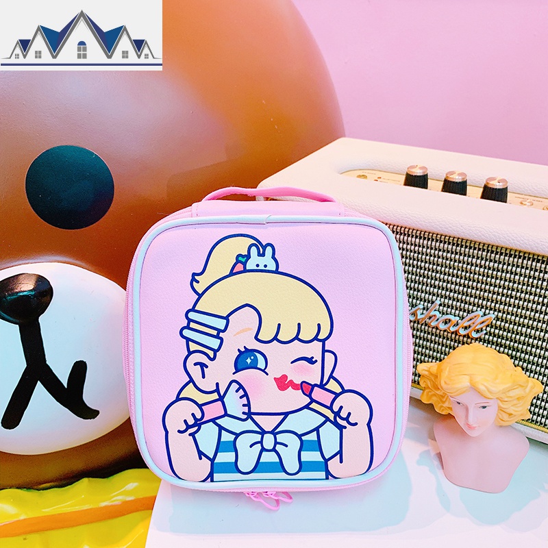 手提收纳包日系超可爱卡通少女心化妆包学生便携旅行洗漱包ins风_1_811高清大图