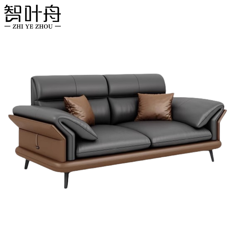 智叶舟沙发双人位1600*900*840mm张高清大图