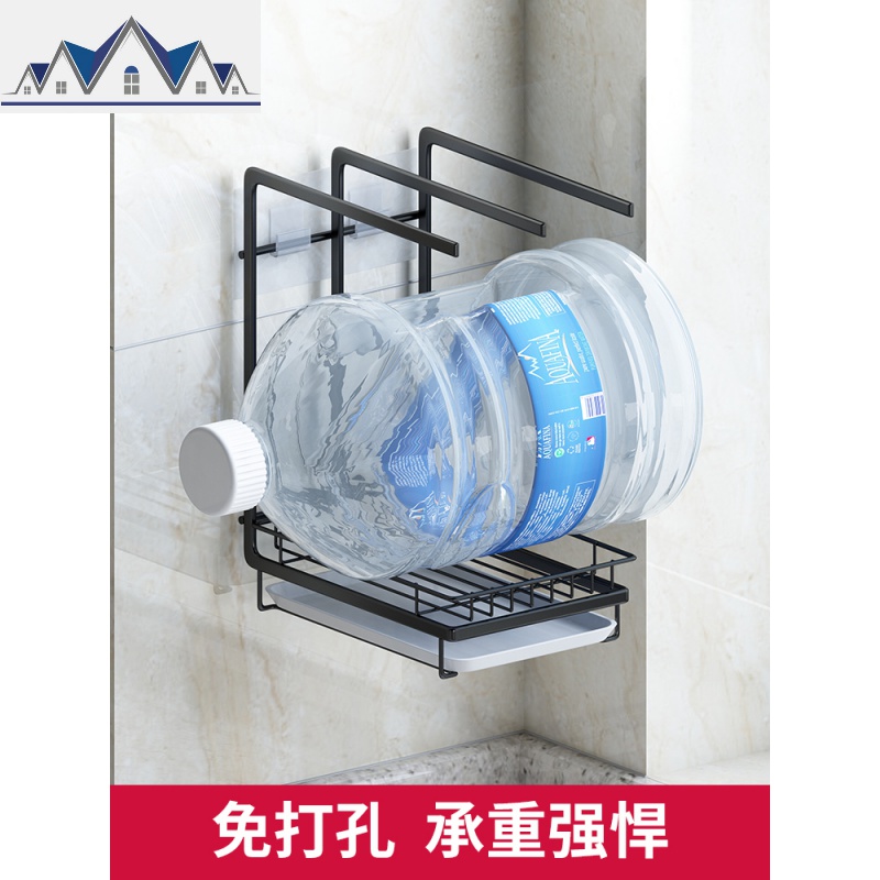 厨房用品抹布架免打孔置物架立式海绵沥水架洗碗布收纳架水 三维工匠高清大图