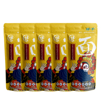 绿卡老北京炸酱味手工拉面(挂面) 非油炸 拌面 方便速食面 五连包