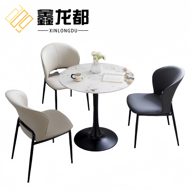 鑫龙都 洽谈桌椅70cm套