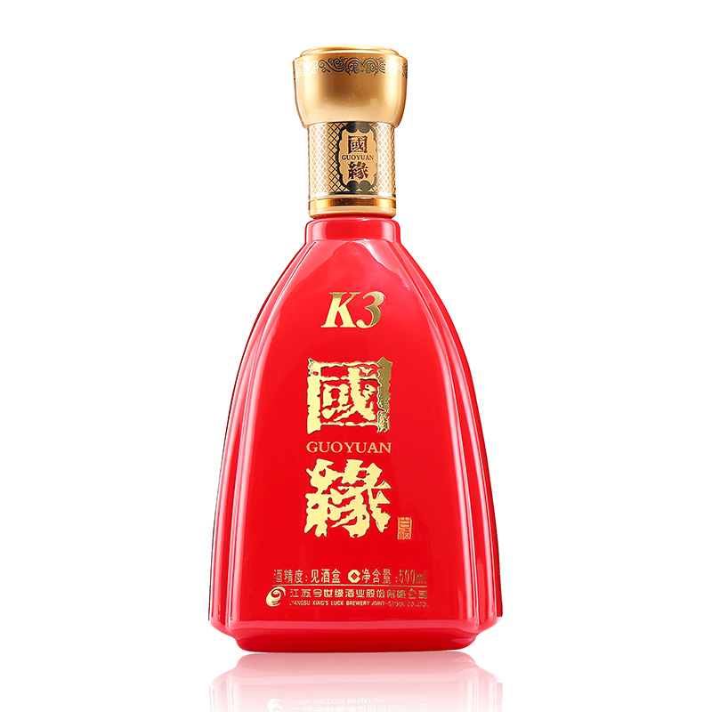 今世缘 白酒 国缘K3 浓香型 42度 500ml 单瓶装