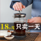 法压壶咖啡壶手冲滤压壶玻璃冲茶器打奶泡按压泡茶咖啡过滤杯器 350ml基础款
