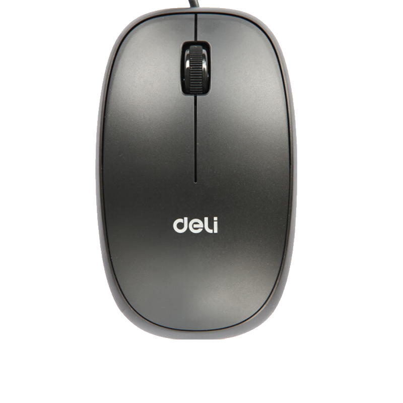 得力(deli) 3716 鼠标笔记本鼠标 办公用品 高精准定位-有线USB鼠标高清大图