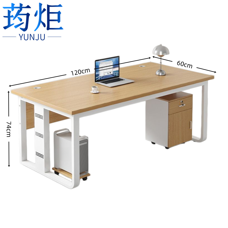 荺炬办公桌职员桌高清大图