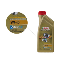 [极护全合成]Castrol嘉实多 欧洲进口 极护EDGE FST 5W-40 C3 SN级 全合成机油 1L