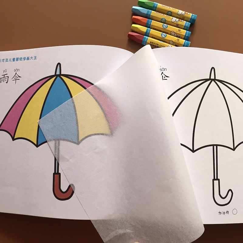 3-6岁学画入门儿童画画书涂色本蒙纸简笔画3-6-9岁宝宝涂鸦填色学画画