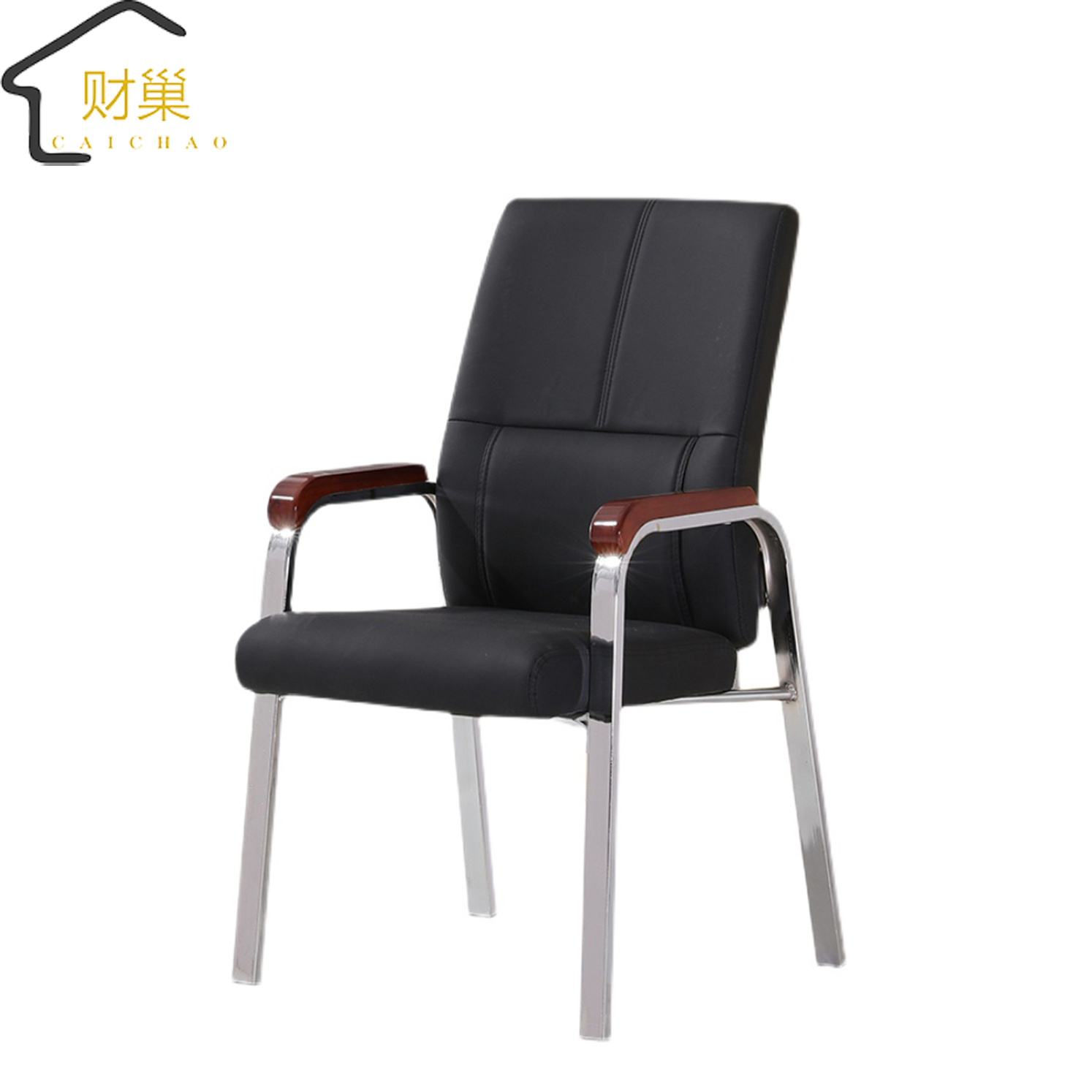 财巢 麻将椅 黑色 /把高清大图