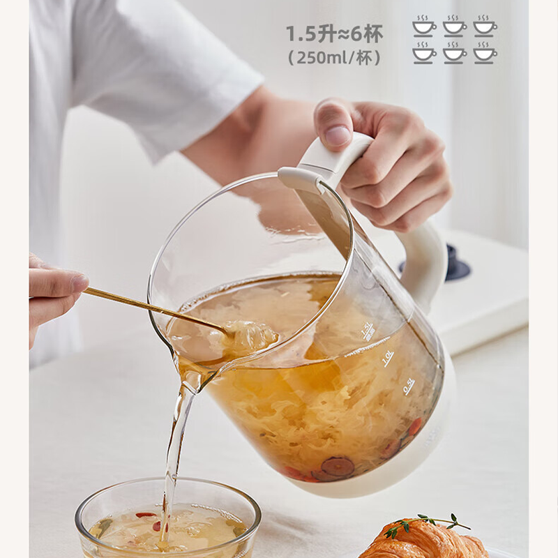 小熊 YSH-E15J2 养生壶 1.5L高清大图