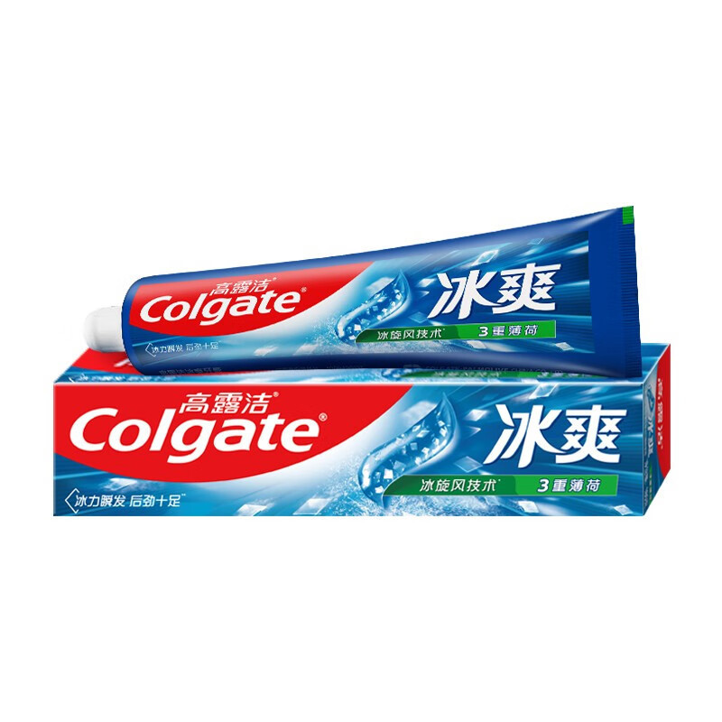 高露洁 冰爽薄荷牙膏 180g