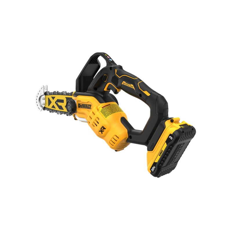 得伟20V锂电无刷8寸修枝链锯（DCMPS520+8.0X1+DCB118）套高清大图