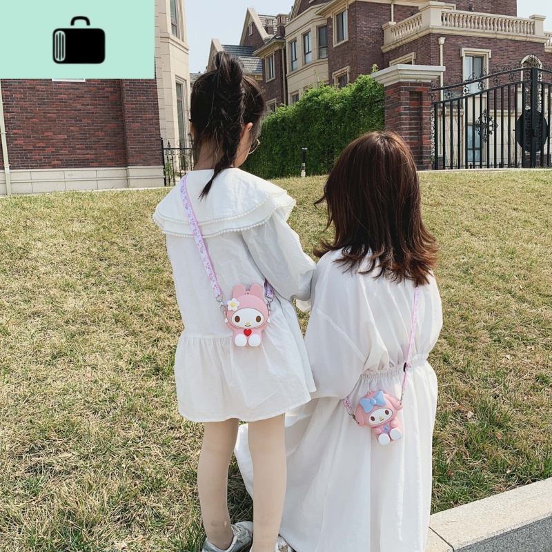 日韩女包新款学生可爱卡通零钱包情侣少女斜挎背包潮牌儿童包包NEWLAKE高清大图