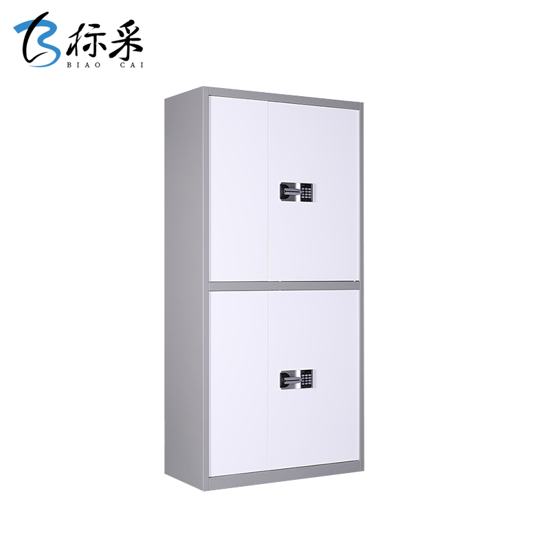 [标采]铁皮文件柜 钢制保密柜电子密码柜 双节加厚保险办公文件柜 通体双节保密柜