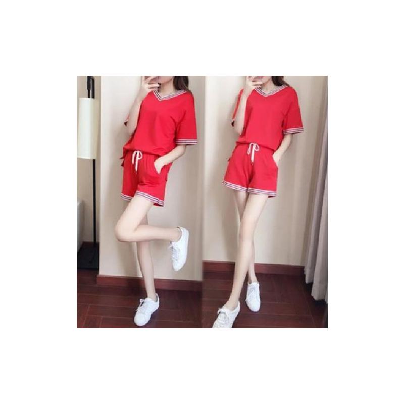 哺乳期夏季外出短袖宽松套装辣妈时尚产后月子服显瘦喂奶衣两件套