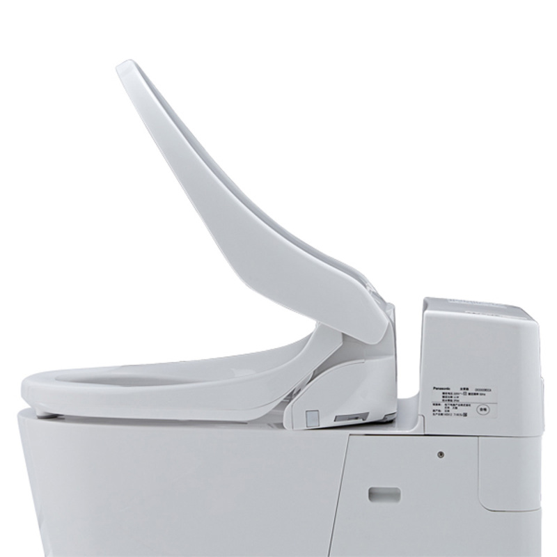 松下(Panasonic)智能马桶盖板洁身器坐便器盖板支持温水冲洗暖风吹拂自动除臭便圈加温DL-1330CWS
