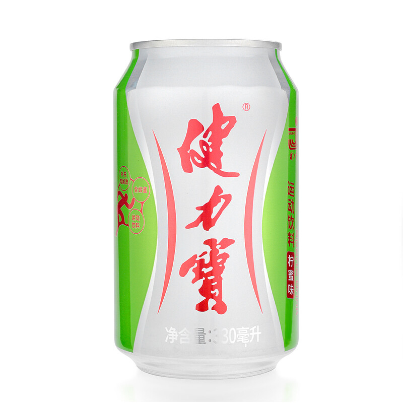 健力宝中国味道饮料柠蜜味运动碳酸饮料330ml24罐礼品袋年货节过年