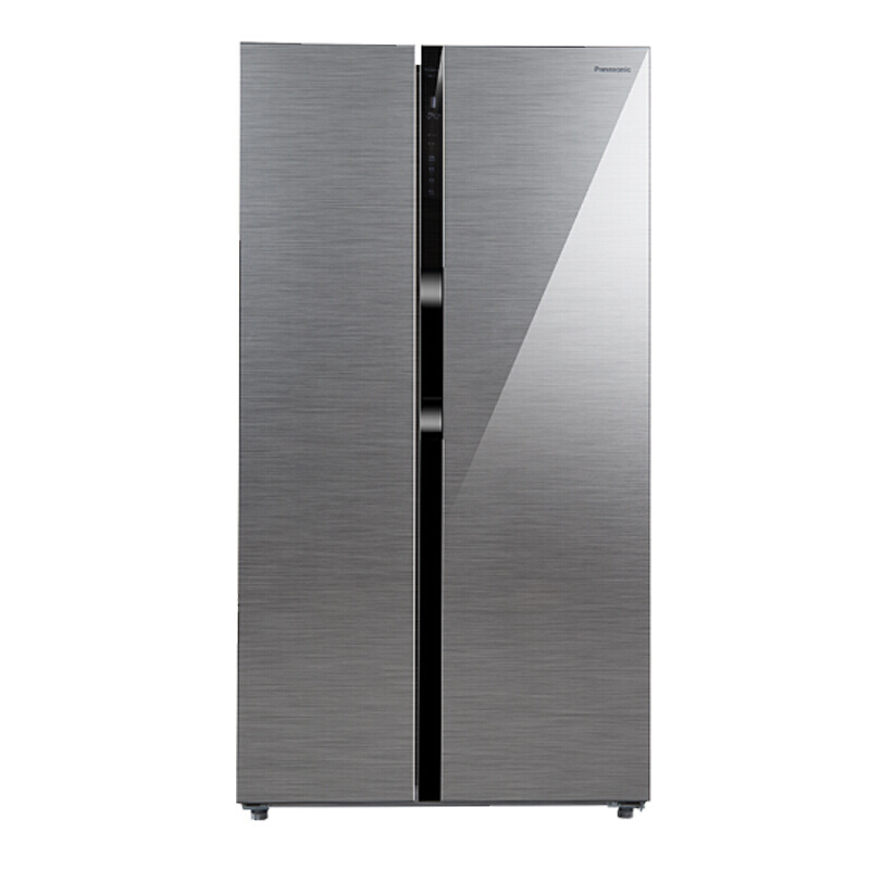 松下(panasonic) nr-b600gx-s 570升对开门冰箱双门变频风冷无霜 光动