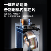 爱德抽油烟机单烟机家用厨房电器 顶侧双吸 28立方大吸力语言控制升降烟机HD01自行安装