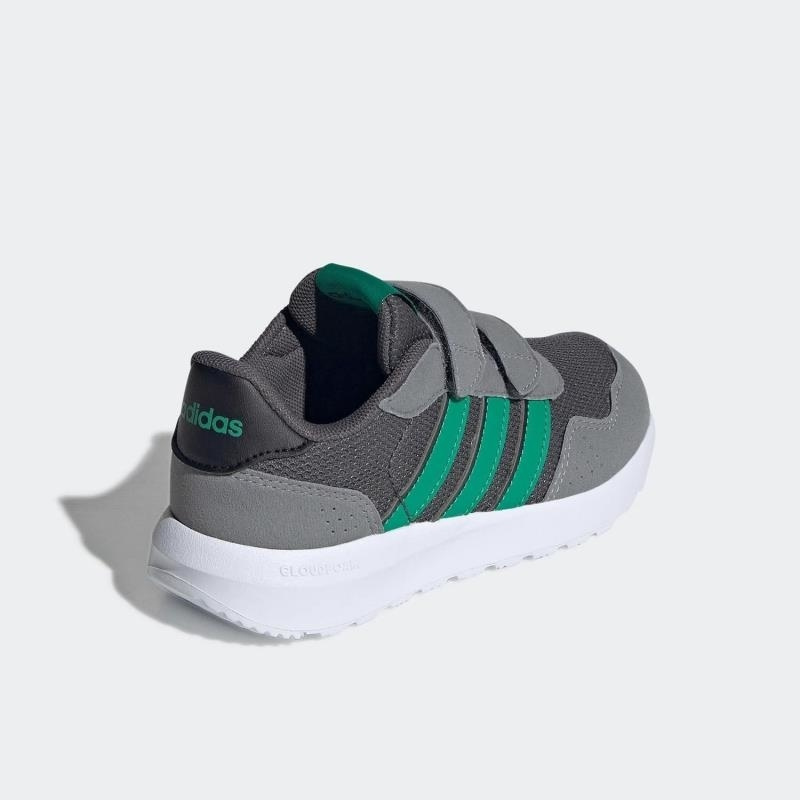 ADIDAS阿迪达斯休闲鞋轻便舒适低帮魔术贴童鞋运动鞋JH6217 D