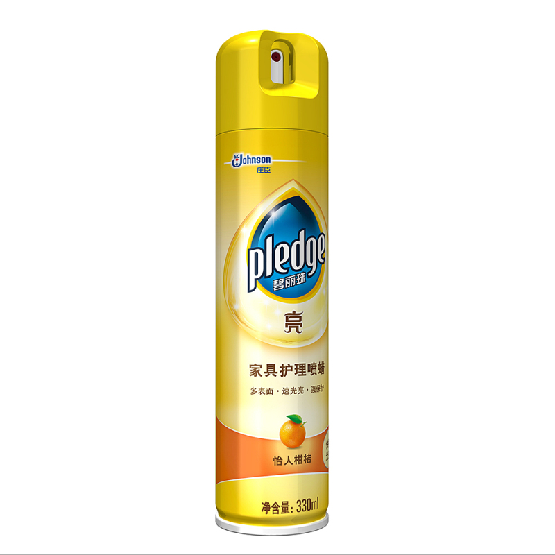 碧丽珠 家具护理 喷蜡 柑桔 330ml 护理蜡 护理剂 保养油 实木家具 瓷砖皮革 家具保养上光