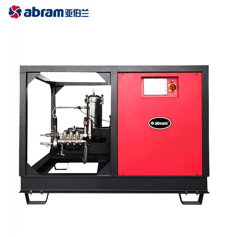 亚伯兰(abram)YBL-80D 电动款800bar 多功能高压清洗亚伯兰机 除漆除锈工程车辆塔吊高空作业平台翻新清洗高清大图