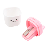 得力deli文具68657削笔器5个小学生儿童用卷笔刀削笔机削笔器铅笔刀卡通可爱铅笔刀刨笔器转笔刀小型便携式学习用品文具