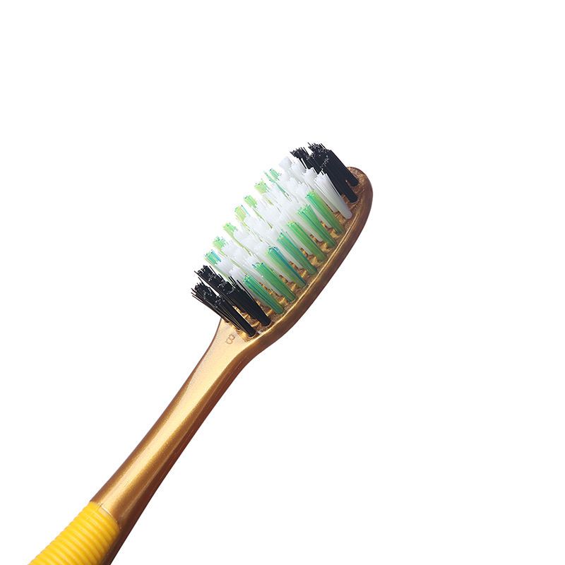 牙刷硬毛硬毛刷高档牙刷牙刷批发独立包装中毛牙刷大头牙刷4支独立