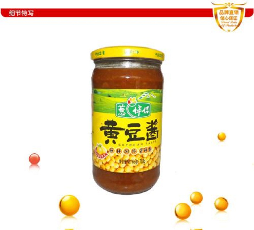 葱伴侣黄豆酱718g