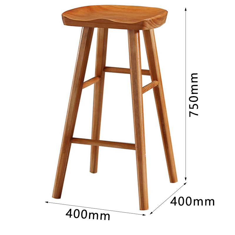 芙瑞塔吧凳 木凳40*40*75cm个