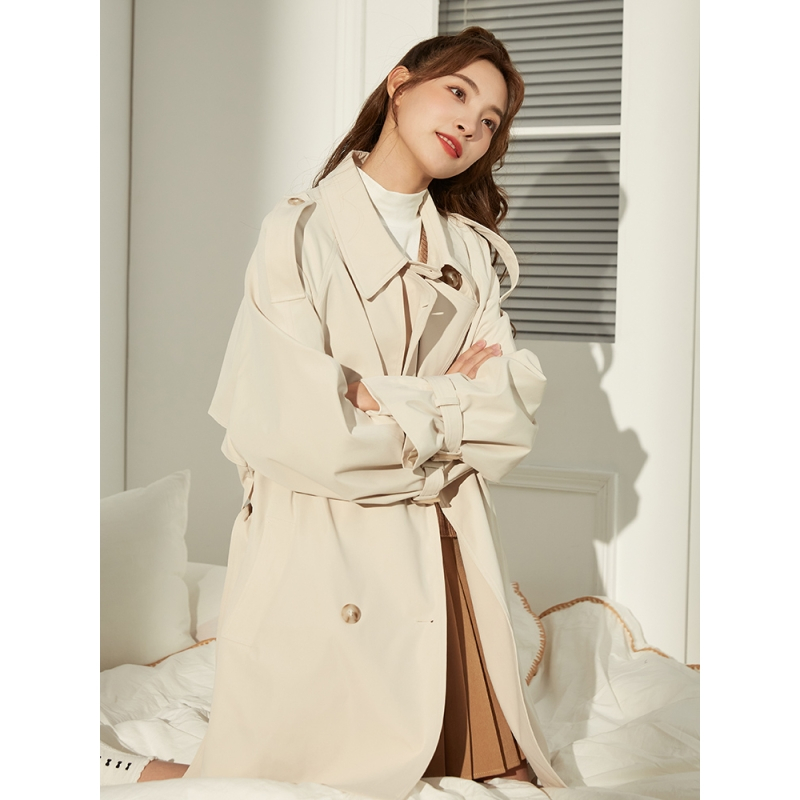 唐狮tonlion女士风衣