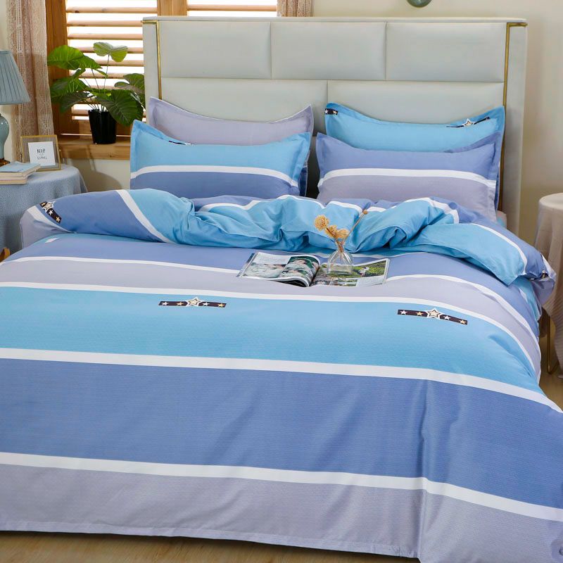 磨毛被套单件150x200x230被单简约单人床学生宿舍春秋被罩 星恋 2.0x2.3m单被套