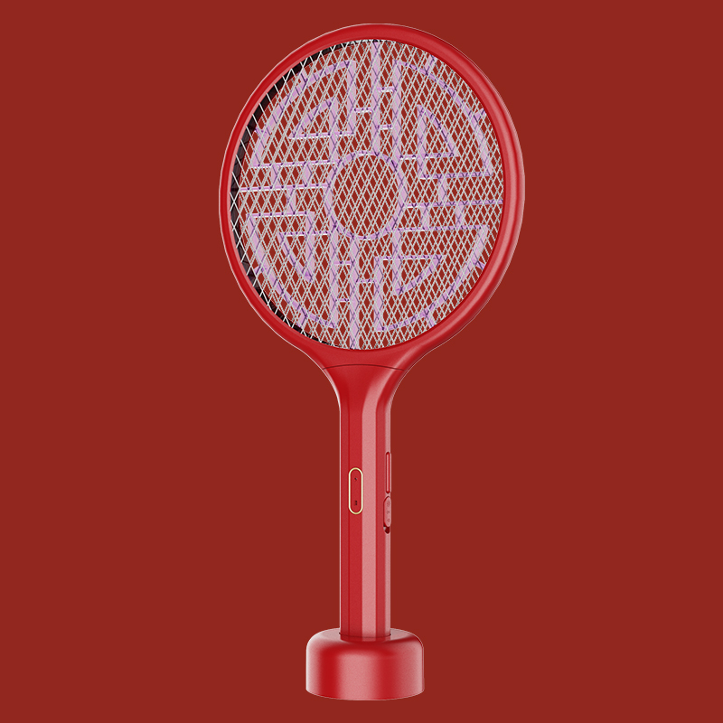 苏宁宜品fb860国潮风锂电usb充电式驱蚊驱虫可站立电苍蝇拍打家用电蚊